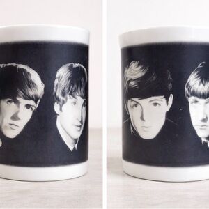 The Beatles Black and White Quartet Portrait Mug